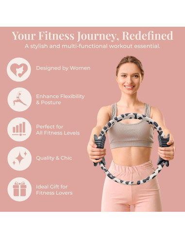 Anillo de Pilates Activery 30.48 cm Estampado Leopardo