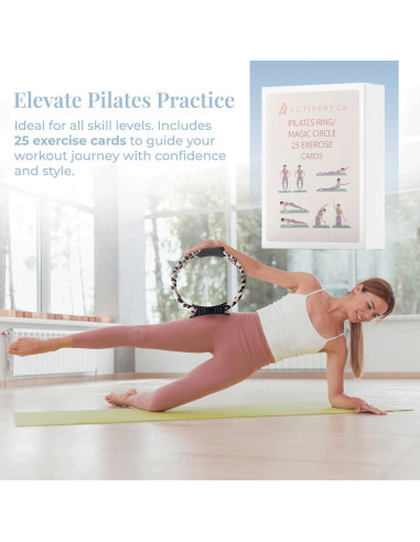 Anillo de Pilates Activery 30.48 cm Estampado Leopardo