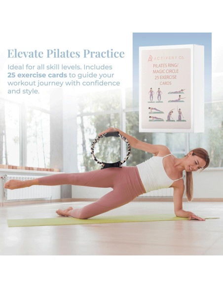 Anillo de Pilates Activery 30.48 cm Estampado Leopardo