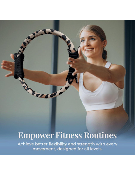 Anillo de Pilates Activery 30.48 cm Estampado Leopardo