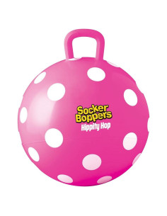 Pelota Inflable Socker Bopper 38 cm Lunares Rosados