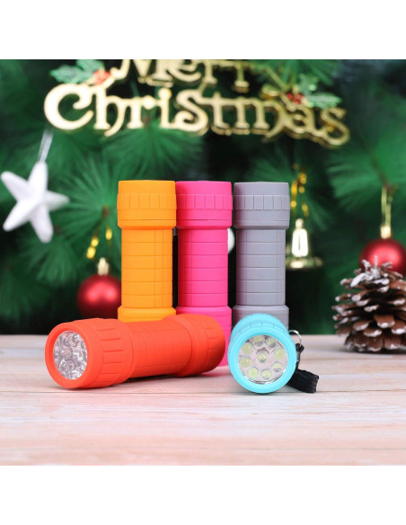 Conjunto de 30 Linternas LED FASTPRO 9-LED con Baterías AAA