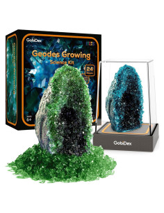 Kit de Crecimiento de Cristales GobiDex para Niños 8-12 Años
