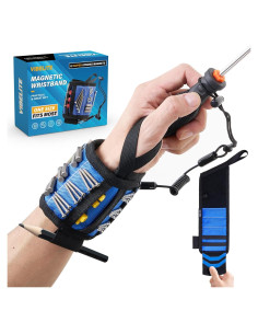 Pulsera Magnética VIBELITE Sling Azul con 12 Imanes Fuertes