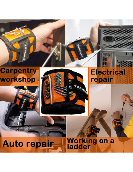 Banda Magnética para Muñeca TOPXUAN con 15 Imanes Neodimio