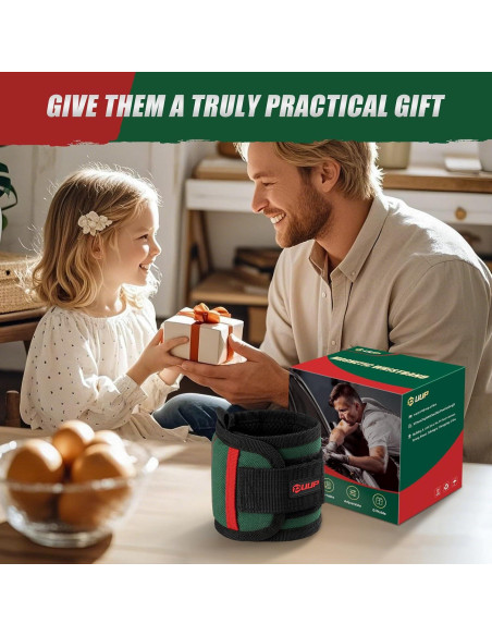 Banda Magnética para Muñeca UUP con Luz LED y 15 Imanes