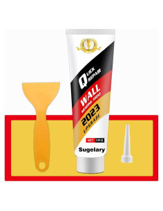 Kit de Reparación de Yeso HOMETING 100g con Raspador y Parche