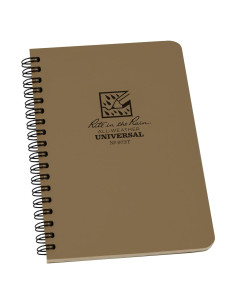 Cuaderno Espiral Impermeable Rite in the Rain 11.75x17.78cm Beige