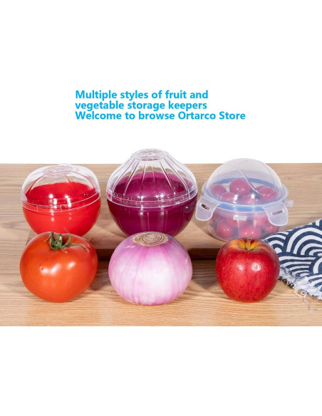 Contenedor para Cebollas Ortarco - Almacenamiento Reutilizable 11.9 cm