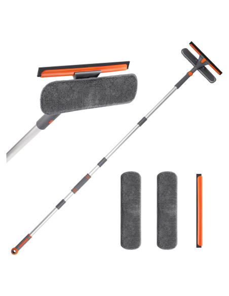 Juego de Limpiaparabrisas Wlich 2 en 1 con Paños Microfibra