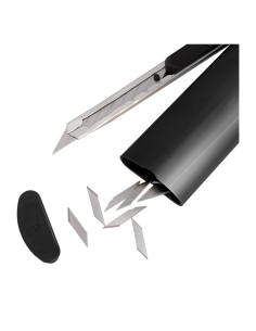 Contenedor de Desecho de Cuchillas FOSHIO 30 Grados Negro