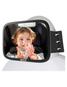 Espejo para Bebé Onco con Reposacabezas Fijo 24.4x17.3cm
