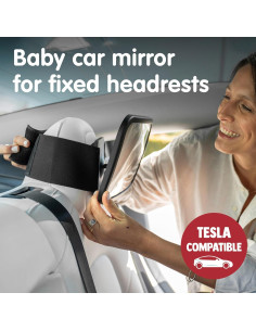 Espejo para Bebé Onco con Reposacabezas Fijo 24.4x17.3cm 2