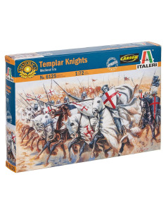 Kit de Modelo Italeri 1:72 Caballeros Templarios Medievales