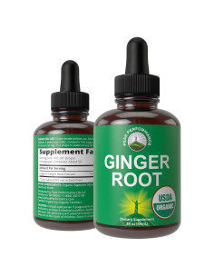 Extracto de raíz de jengibre orgánico Peak Performance 132g