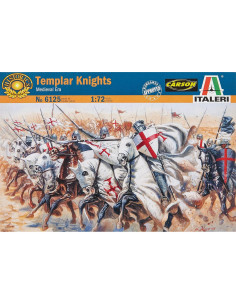 Kit de Modelo Italeri 1:72 Caballeros Templarios Medievales 2