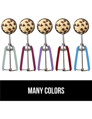 Cucharón de Acero Inoxidable Gorilla Grip 2 Cucharadas Menta