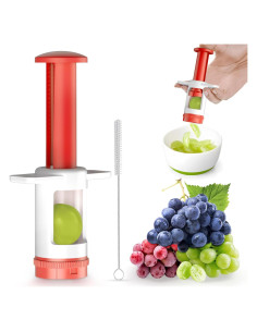 Cortador de Uvas FUNIZE - Herramienta de Cocina Infantil Rojo