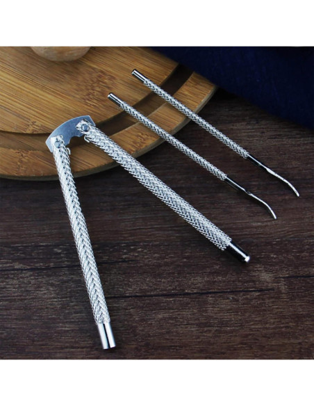 Juego de Cascanueces Artcome Acero Inoxidable 3 Piezas