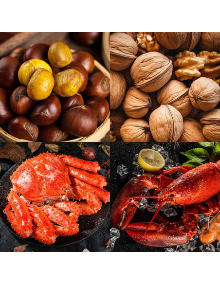 Juego de Cascanueces Artcome Acero Inoxidable 3 Piezas