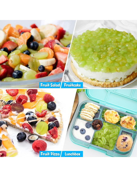 Cortador de Uvas FUNIZE - Herramienta de Cocina Infantil Rojo