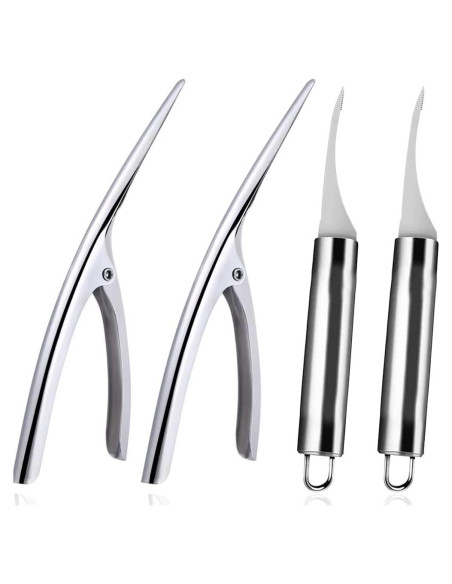 Juego de Herramientas para Pelar Camarones Meafeng - Acero Inoxidable