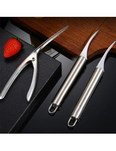 Juego de Herramientas para Pelar Camarones Meafeng - Acero Inoxidable 2