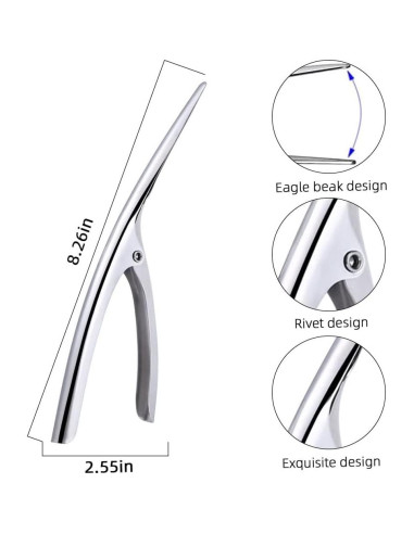 Juego de Herramientas para Pelar Camarones Meafeng - Acero Inoxidable