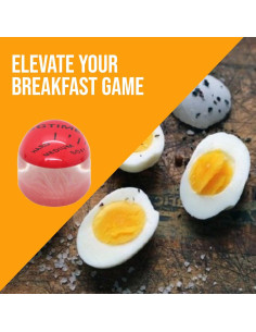 Temporizador de Huevos Gadgetime USA - Cambia de Color - 2 Pcs 2