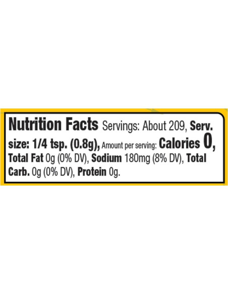 Condimento para Huevos McCormick 167.6 g - Sabor Salado y Picante