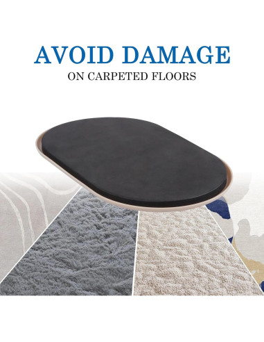 Deslizadores Reutilizables Kayzn para Muebles - 8 Piezas 24.1x14.6 cm