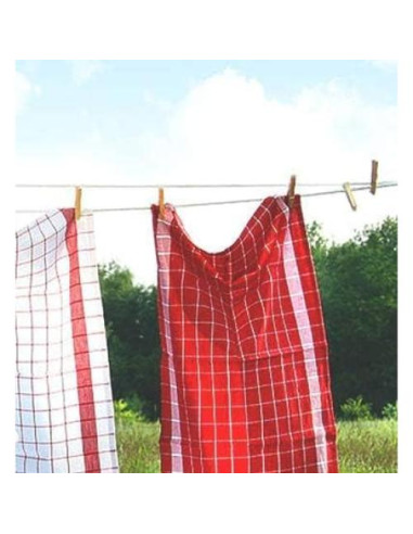 Cuerda Trenzada Algodón Natural Blanca Rocky Mountain 15.24m