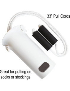 Ayuda para Poner Calcetines Rehabilitation Advantage - 24.1x12.7 cm 2
