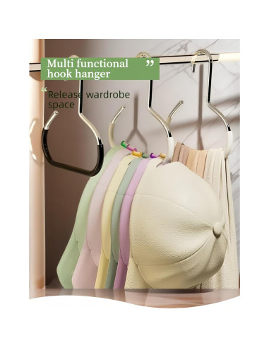 Perchero Multifuncional Chinshwehaw para Sombreros y Bufandas