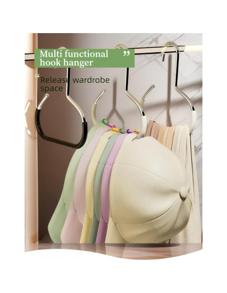 Perchero Multifuncional Chinshwehaw para Sombreros y Bufandas