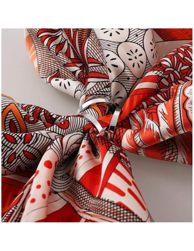 2 Anillos de Bufanda Dorado y Plateado para Mujeres