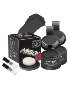 Paquete de 2 Polvos de Sombra para Raíces Mifeloy - Negro