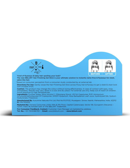 Gel para Terminar el Cabello en Barra BBLUNT 10 ml - Antifrizz