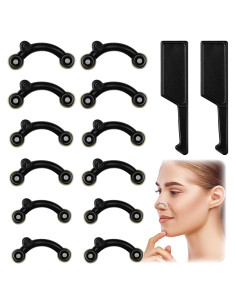 Clip Elevador de Nariz Maitys - 6 Pares Silicona 3 Tamaños