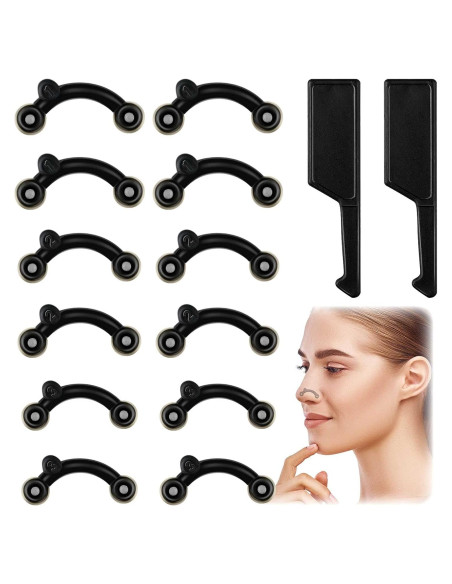 Clip Elevador de Nariz Maitys - 6 Pares Silicona 3 Tamaños