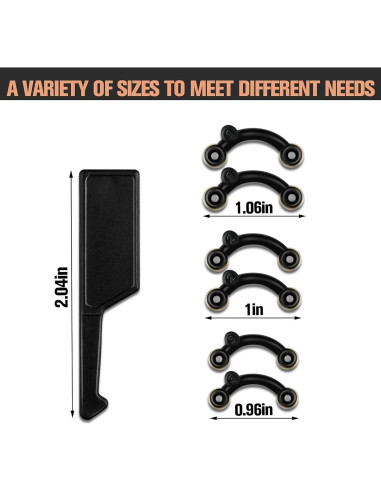 Clip Elevador de Nariz Maitys - 6 Pares Silicona 3 Tamaños