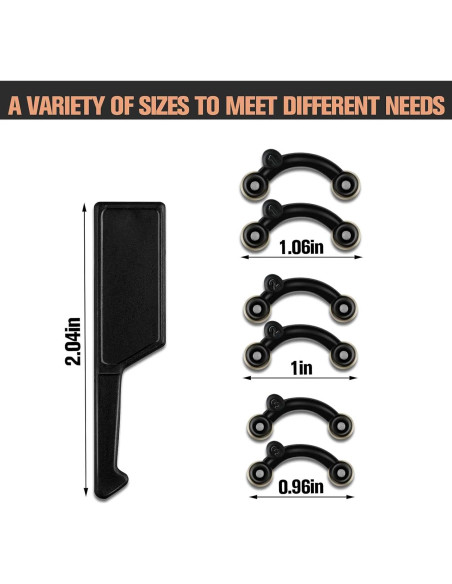 Clip Elevador de Nariz Maitys - 6 Pares Silicona 3 Tamaños