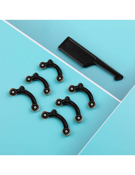 Clip Elevador de Nariz Maitys - 6 Pares Silicona 3 Tamaños