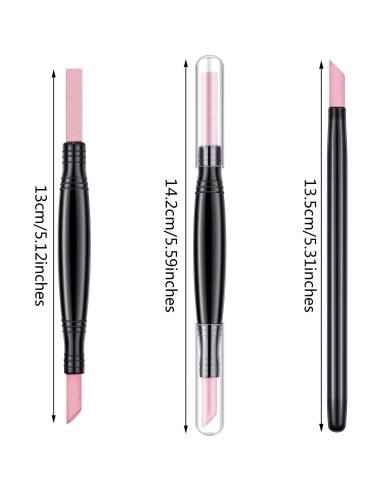 Set de 6 Piezas Lima de Uñas Mudder - Piedra Pómez y Palitos