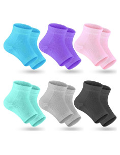 Calcetines Hidratantes Selizo 6 Pares para Talones Agrietados