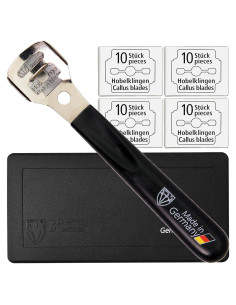 Removedor de Callos 3 Espadas Alemania con 40 Cuchillas Repuesto