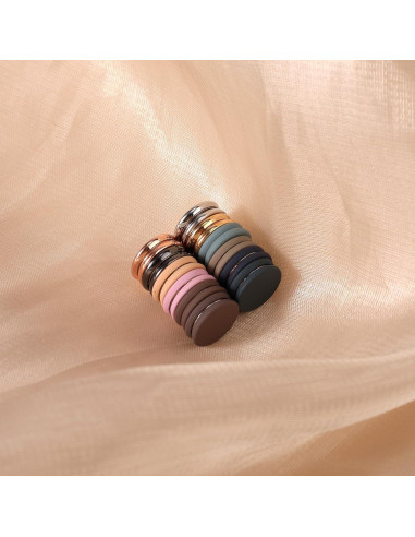 12 Pines Magnéticos Tinoaly para Hijab - 1.4cm Coloridos