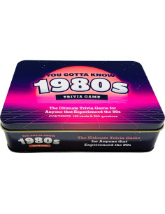 Juego de trivia Tienes que saber los años 80 - 500 preguntas 2