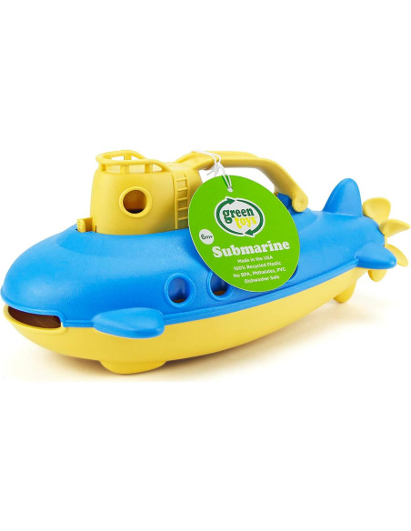 Submarino de Juguete Verde Green Toys - Libre de BPA y Ftalatos