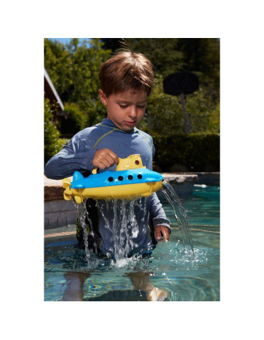 Submarino de Juguete Verde Green Toys - Libre de BPA y Ftalatos